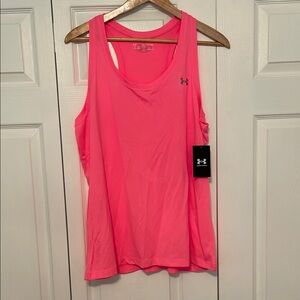 Under Armour Pink Sleeveless Tank Top XXL